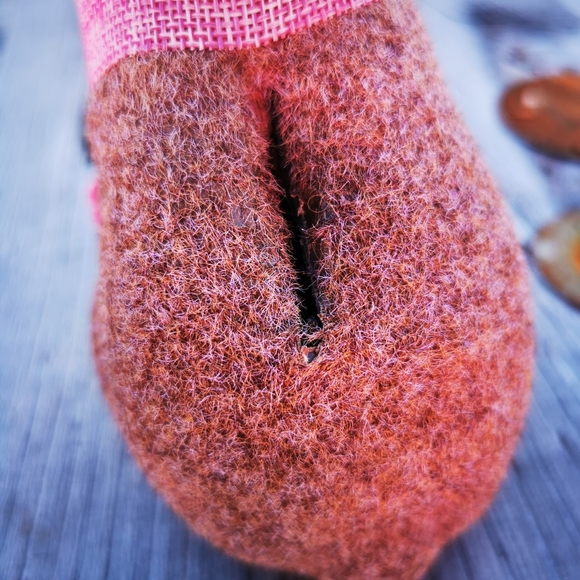 Vintage Flocked Bunny Rabbit Coin Bank - Picture 9 of 13